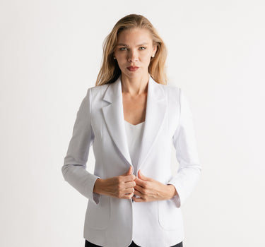 Blazer Luxe Blanco