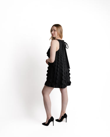 Kloer Noir Disc Dress - Vista trasera