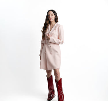 Blazer Dress Rosa - Vista frontal