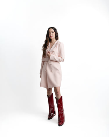 Blazer Dress Rosa - Vista frontal