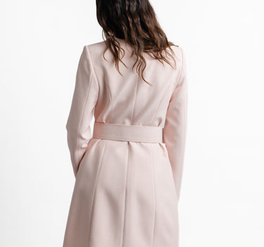 Blazer Dress Rosa - Vista trasera