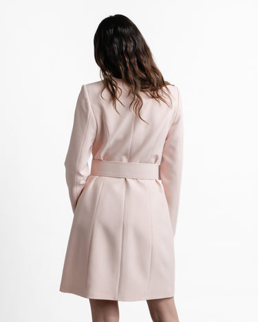 Blazer Dress Rosa - Vista trasera