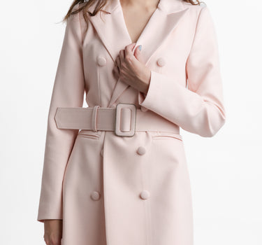 Blazer Dress Rosa - Detalle