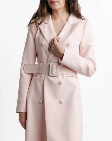 Blazer Dress Rosa - Detalle