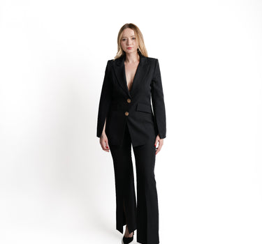 Kloer Cape Blazer Set Negro - Vista frontal