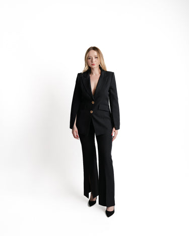 Kloer Cape Blazer Set Negro - Vista frontal