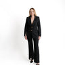 Kloer Cape Blazer Set Negro - Vista frontal