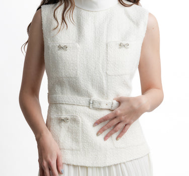 Chloé Tweed Vest Set - Vista detalle