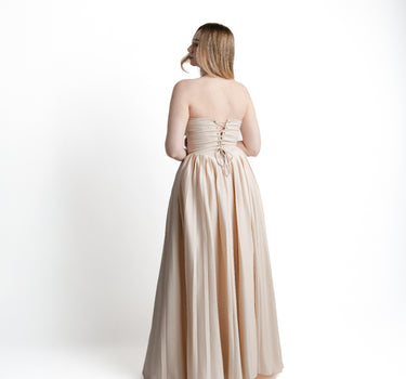 Isabelle Corset Maxi Dress vista trasera