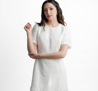 Cristal Tweed Dress - Vista frontal