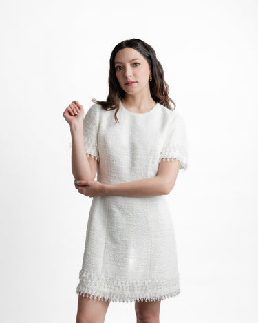 Cristal Tweed Dress - Vista frontal