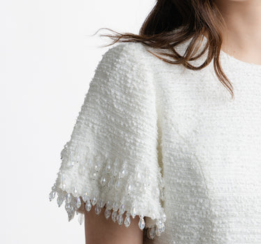 Cristal Tweed Dress - Vista lateral
