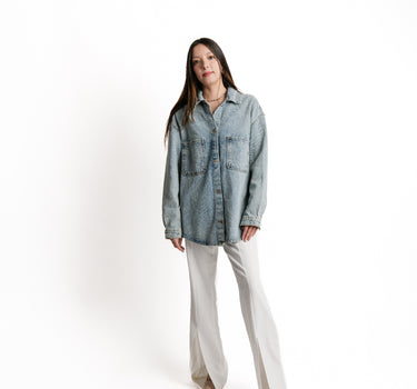 Kloer Denim Jacket Tom & Jerry - Vista frontal