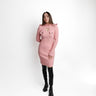Kloer Knit Dress Rosa - Vista frontal