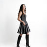 Knit Dress Negro - vista lateral
