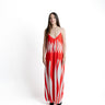 Kloer Selva Maxi Dress Rojo frente