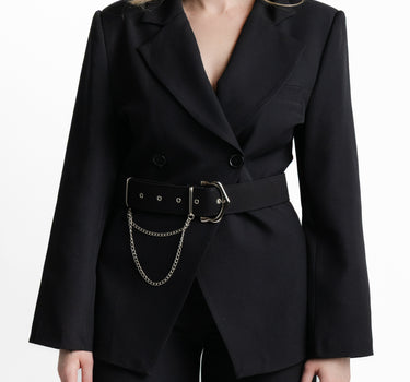 Kloer Set Negro - Detalle blazer