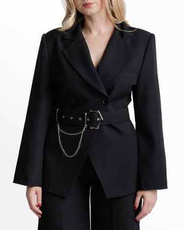 Kloer Set Negro - Detalle blazer
