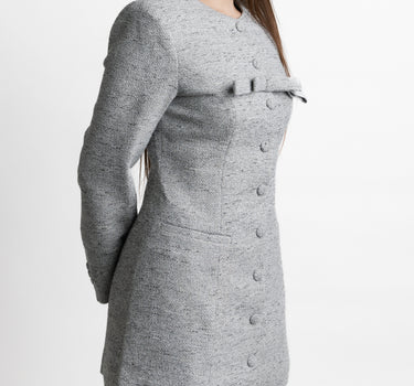 Set Tweed Kloer vestido lateral
