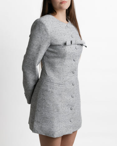 Set Tweed Kloer vestido lateral