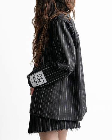 Valentina Pinstripe Set - Vista lateral