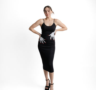 Vestido Manos Kloer frontal