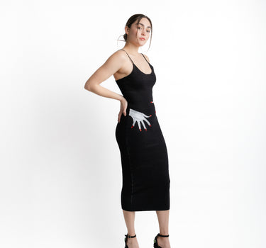 Vestido Manos Kloer lateral