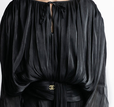 Vestido Kloer Negro detalle