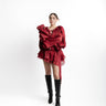 Vestido Kloer Rojo cuerpo completo
